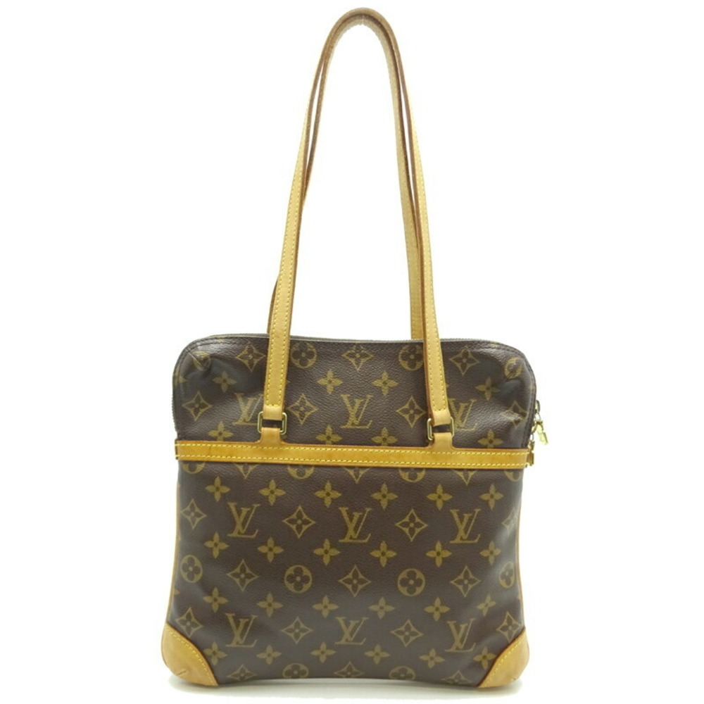 Louis Vuitton Monogram Coussin Handbag GM Brown